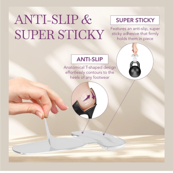 Heel Protector - Heel Grips Heel Pads 8 pcs - Picture 5 of 7